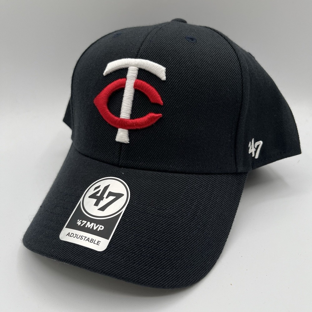 Minnesota Twins 47 Brand Hat Cap Strap Back‎ MVP One Size MLB Baseball NEW